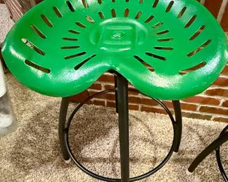 Set of 4 Tractor Seat Bar Stools