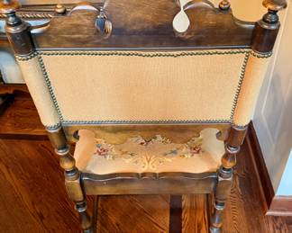 Unique 1920's Berkey &. Gay Armed Chair