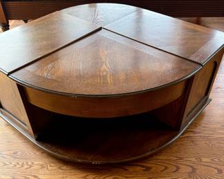 Coffee Table with Hinged Tables