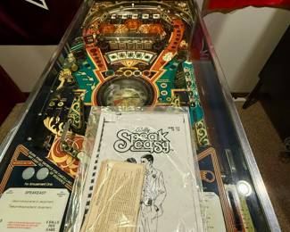 Speak Easy Pinball Machine by Balley in Working Condition. Pre-Sell Buy it Now $1500,00
