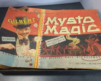 Gilbert Mysto Magic Exhibition Set, 1938