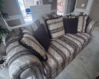 1 Overstuffed Sofa, great condition.