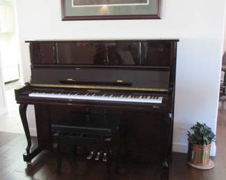 Baldwin Ebony Rosewood Piano w/Bench (EXCELLENT CONDITION)