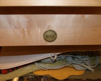 John Boos Cucina Americana Collection Rolling Kitchen Cart