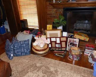 Picture Framed, Assorted Items, Accent Pillows