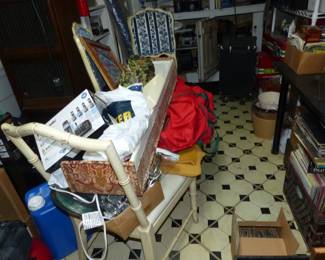 Loaded Basement, Vintage Electronics, Tools, Set Of Dining Chairs