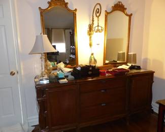 Dresser, Pair of Mirrors