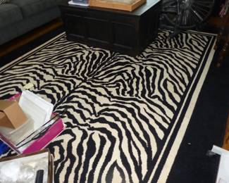 Zebra Area Rug
