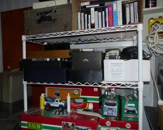 Loaded Basement, Vintage Electronics, Bric-A-Brac, Hess, LGB Trains