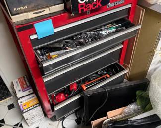 Craftsman Tool Cabinet Filled With Tools