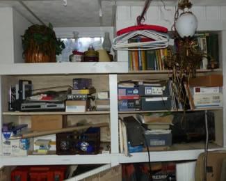 Loaded Basement, Vintage Electronics, Bric-A-Brac