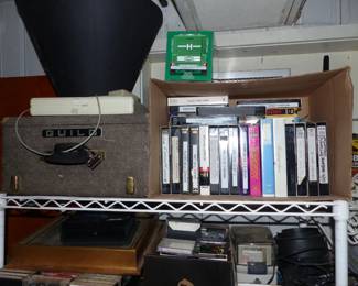 Loaded Basement, Vintage Electronics, Bric-A-Brac