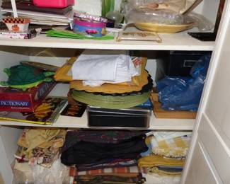Loaded Basement, Bric-A-Brac, Linens