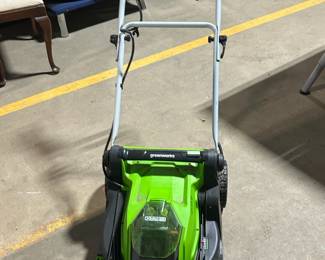 Green Works electric mower