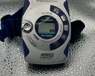 Panasonic wrist stereo