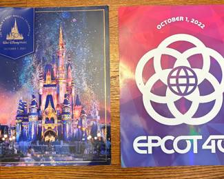 Disney 50th  & Epcot 40th Anniversary Posters! 