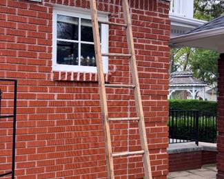 Vintage Wooden Ladder 