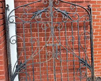 Stunning Wrought Iron Gate!