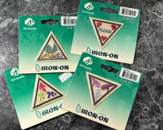 Girl Scout Iron On Patches