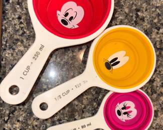 Disney Collapsible Measuring Cups!