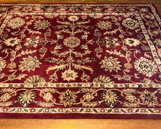 The Loloi Maple Collection Wool/Cotton Oriental Rug Hand Tufted Made In India  10’ 2” X 7’ 11”!