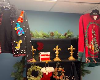 Christmas & Winter Home Decor & Sweaters!!