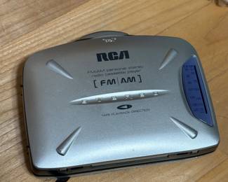 RCA FM/AM Personal Stereo Radio Cassette Player  