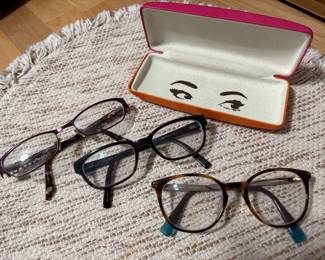Women’s Eyeglasses!!!  Furla VFU182K COL 09AJ140 Frame Tortoise Turquoise, Kate Spade Blakely OJLM 135 Brown Tortoise Teal w/Case,  & Liz Claiborne New York L353 ONJR 135