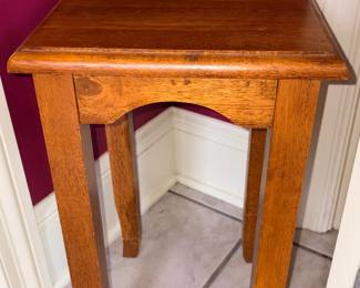 Wood Accent/Plant Table!