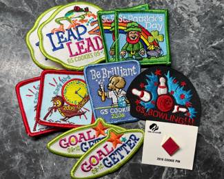 Girl Scout Iron On Patches