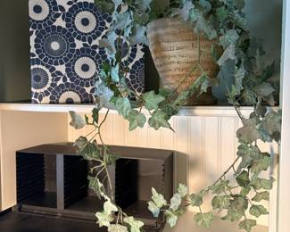 Artificial Plant in Pot, Office Supplies