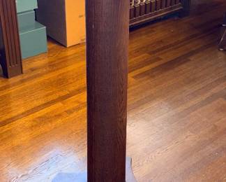 Mahogany Pedestal Plant Stand!
