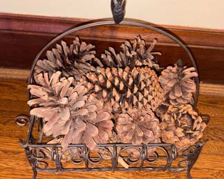 Wrought Iron Basket!