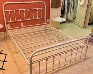 Full Size Wrought Iron Bed Frame!