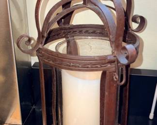 Wrought Iron Candle Light!