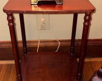 Mahogany Accent Table!