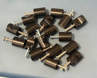 Cabinet Knobs Black -  Lot of 18