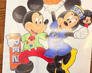 Mickey & Minnie Pez Poster!