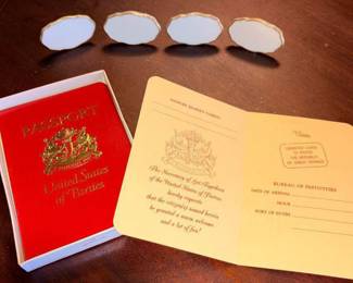 Lenox Porcelain Place Cards & Fun Invites!