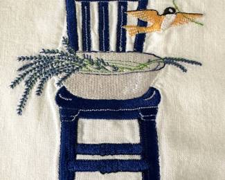 Vintage Linens: Table Cloths, Napkins, Placemats, Runners & More In Large Ikea Bag Lot #: 141