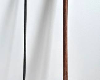 Antique Bed Warmer On Wood Handle & Vintage Wrought Iron Fireplace Trident Lot #: 73