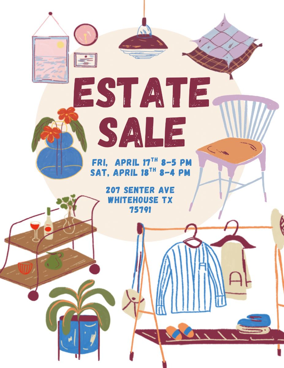 Retro Vintage Garage Sale Flyer