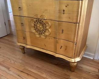 Gilded dresser