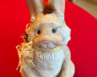 bunny has repaired right leg