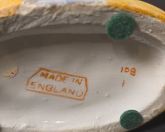 Staffordshire Sheep Ceramic Spill Vase