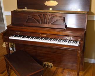 Baldwin Classic Spinet Piano with Bench