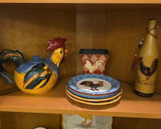 Rooster Themed Decorative Set