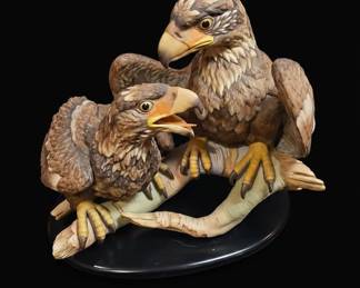 Boehm "Majestic Pair" Bald Eagles Sculpture