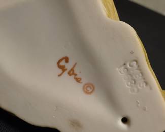 Cybis Porcelain Snail Figurine