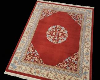 Large Chinese Art Deco Rug